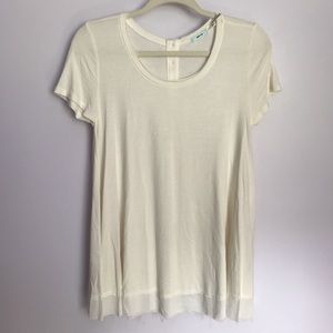 Kimchi Blue Cream Tunic T-shirt
